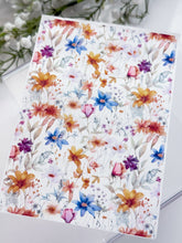 Load image into Gallery viewer, Transfer Paper 436 Wildflowers | Image Water Transfer