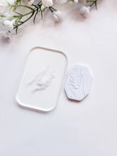 Load image into Gallery viewer, Hand & Paw #2 Acrylic Texture Tile | Acrylic Embossing Stamp