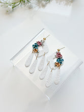 Load image into Gallery viewer, The Floral Rhombus Dangles