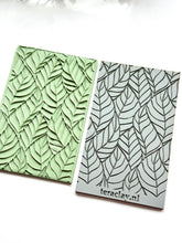 Load image into Gallery viewer, Wavy Leaves Rubber Texture Mat for Polymer Clay