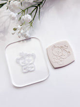 Load image into Gallery viewer, Koala Love Acrylic Texture Tile | Acrylic Embossing Stamp
