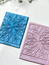 Load image into Gallery viewer, Mandala Rectangle #2 Rubber Texture Mat for Polymer Clay