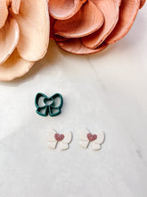 Load image into Gallery viewer, Valentine’s Bow Polymer Clay Cutter Set