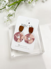 Load image into Gallery viewer, The Pentagon Donut in Pink Marble (also in silver)