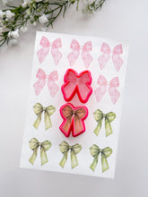 Load image into Gallery viewer, Transfer Paper 461 Pink & Green Bow | Image Water Transfer