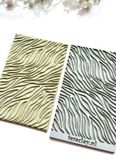 Load image into Gallery viewer, Zebra Print Rubber Texture Mat for Polymer Clay