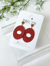 Load image into Gallery viewer, The Textured Oval Donuts in Terracotta