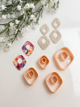 Load image into Gallery viewer, Rhombus Soft Donut Polymer Clay Cutter
