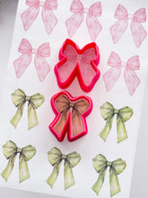 Load image into Gallery viewer, Transfer Paper 461 Pink & Green Bow | Image Water Transfer