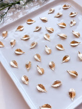 Load image into Gallery viewer, 18K Gold Plated Textured Leaf Pendant | Nickel Free