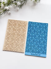 Load image into Gallery viewer, Ethnic Tile Rubber Texture Mat for Polymer Clay