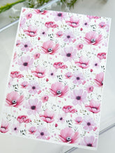 Load image into Gallery viewer, Transfer Paper 292 Gorgeous Flowers #2 | Image Water Transfer