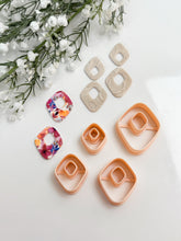 Load image into Gallery viewer, Rhombus Soft Donut Polymer Clay Cutter