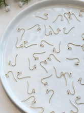Load image into Gallery viewer, Long Lasting PVD Vacuum Plated 18K Gold Water-Resistant 316 Surgical Stainless Steel Earring Ball End Hooks 50pcs Anti-Tarnish
