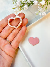 Load image into Gallery viewer, Organic Chunky Heart Polymer Clay Cutter