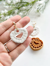 Load image into Gallery viewer, Macrame Donut Polymer Clay Cutter