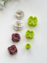 Load image into Gallery viewer, Flower Builder #5 Peony Flower Polymer Clay Cutter Set