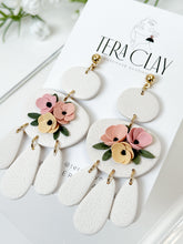 Load image into Gallery viewer, The Floral Organic Dangles
