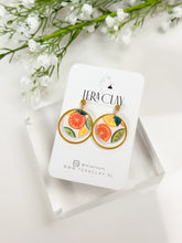 Load image into Gallery viewer, The Citrus Round Dangles