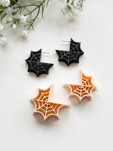 Load image into Gallery viewer, Spiderweb Hoop Halloween 2025 Polymer Clay Cutter
