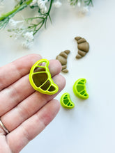 Load image into Gallery viewer, Croissant Spring Polymer Clay Cutter