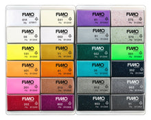 Load image into Gallery viewer, Fimo Soft Set - 24 Colour Pack Effect 24x25g