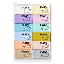 Load image into Gallery viewer, Fimo Soft Set - 12 Colour Pack Pastel 12x25g