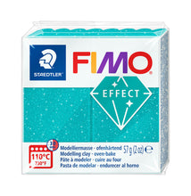 Load image into Gallery viewer, Fimo Effect nr. 392 Galaxy Turquoise