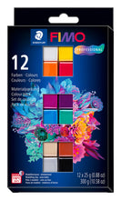 Load image into Gallery viewer, Fimo Professional Set - 12 Colour Pack 12x25g