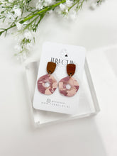 Load image into Gallery viewer, The Pentagon Donut in Pink Marble (also in silver)