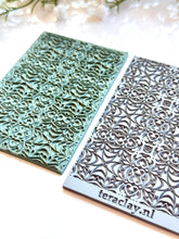Load image into Gallery viewer, Ethnic Tile #2 Rubber Texture Mat for Polymer Clay