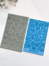 Load image into Gallery viewer, Monstera Leaves Rubber Texture Mat for Polymer Clay