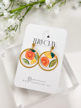 Load image into Gallery viewer, The Citrus Round Dangles