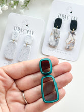 Load image into Gallery viewer, Geometric Dangle Set Polymer Clay Cutters