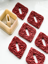 Load image into Gallery viewer, Rhombus Skinny Donut Polymer Clay Cutter