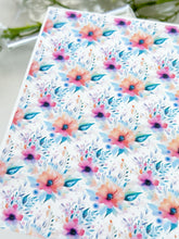Load image into Gallery viewer, Transfer Paper 277 Bright Flowers | Image Water Transfer