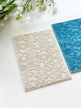 Load image into Gallery viewer, Sunflower Field Rubber Texture Mat for Polymer Clay