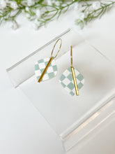 Load image into Gallery viewer, The Green Checkerboard Hoops