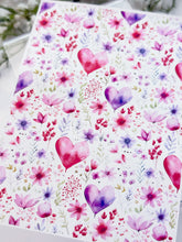 Load image into Gallery viewer, Transfer Paper 442 Pink & Purple Florals | Image Water Transfer