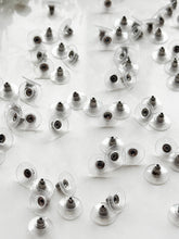 Load image into Gallery viewer, 100pcs Gold Plated / Stainless Steel Bullet Clutch Earring Backs