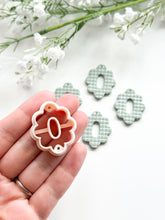 Load image into Gallery viewer, Scalloped Donut Polymer Clay Cutter with Drill Guides
