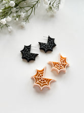 Load image into Gallery viewer, Spiderweb Hoop Halloween 2025 Polymer Clay Cutter