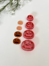 Load image into Gallery viewer, Jack-o’-Lantern Pumpkin 2025 Polymer Clay Cutter