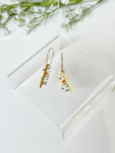 Load image into Gallery viewer, The Sunflower Skinny Hoops (also in silver)