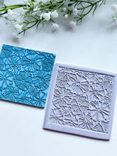 Load image into Gallery viewer, Groovy Flowers Rubber Texture Mat for Polymer Clay