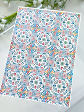 Load image into Gallery viewer, Transfer Paper 321 Kilim Pattern #2 | Image Water Transfer