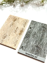 Load image into Gallery viewer, Wooden Pattern Rubber Texture Mat for Polymer Clay
