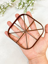 Load image into Gallery viewer, Square Rounded Edges Trinket Dish Polymer Clay Cutter