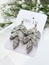 Load image into Gallery viewer, The Triple Dangle in Sage Green (also in silver)