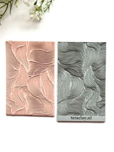 Load image into Gallery viewer, Wavy Swirls Rubber Texture Mat for Polymer Clay